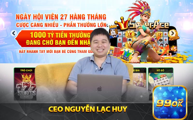 ceo nguyễn Lạc Huy